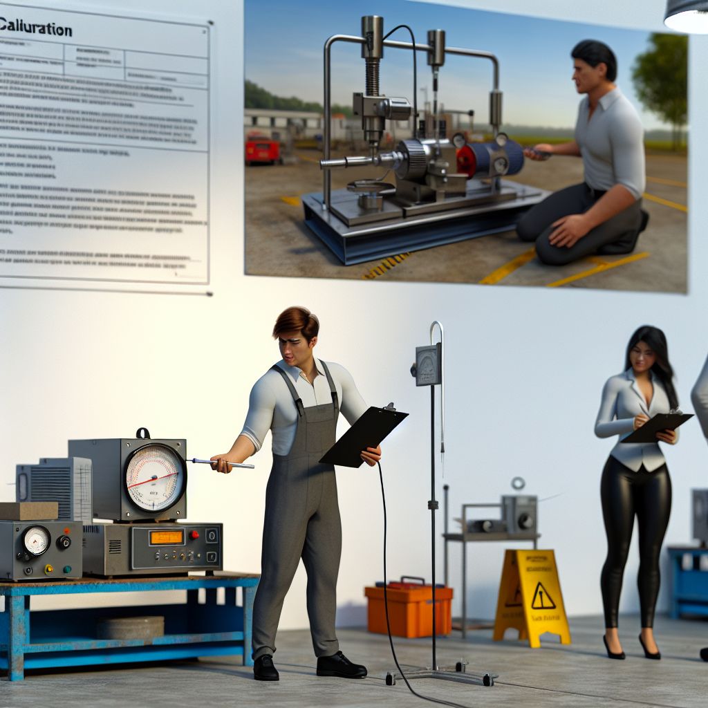 Image demonstrating Calibrating in the quality management context