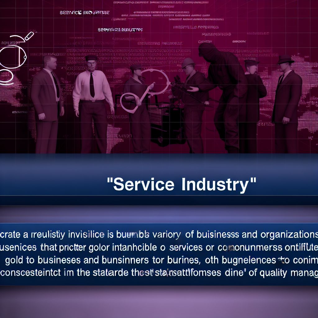 Image demonstrating Service Industry in the quality management context